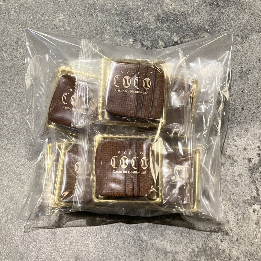 箱無し）ガナッシュサンドクッキー【プレーンショコラ】10個 – COCO KYOTO